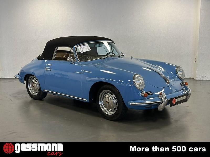 Gebraucht Porsche 356 75 PS (55 kW) 1963 Blau Cabrio