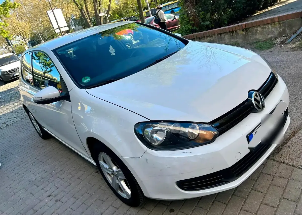 Usata VW Golf VI 2009 Bianco Utilitaria