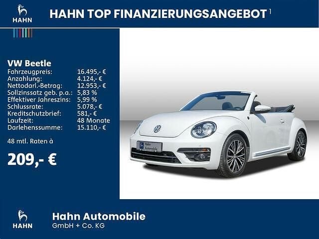Gebraucht VW Beetle Cabriolet Sound 150 PS (110 kW) 2017 Weiß Cabrio