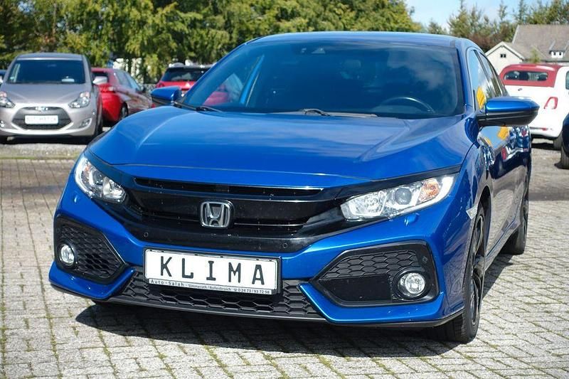 Gebraucht Honda Civic Elegance 129 PS (94 kW) 2018 Blau Limousine