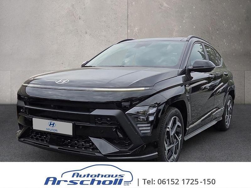 Schwarz Neu 2025 Hyundai Kona N Line SUV | 33.333 € (Etwas zu teuer) - Bild 1/4