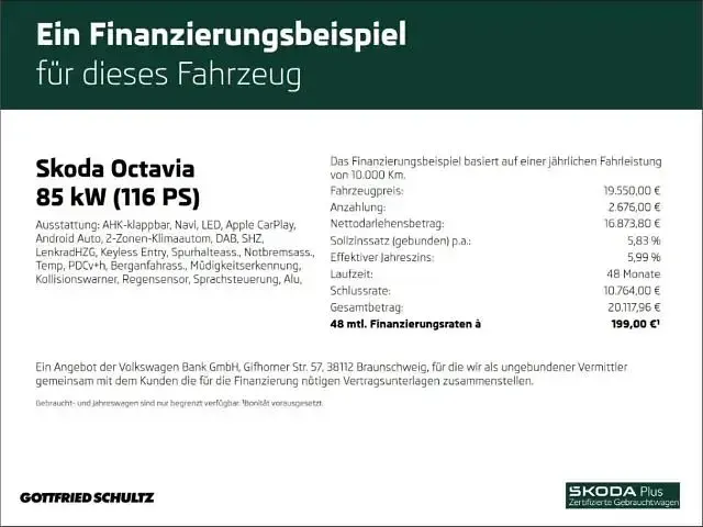 Gebraucht Skoda Octavia Ambition 116 PS (85 kW) 2023 Blau Kombi