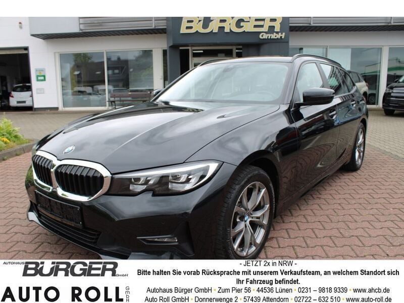 Schwarz Gebraucht 2020 BMW 320 Advantage Kombi | 25.970 € (Fairer Preis) - Bild 1/4