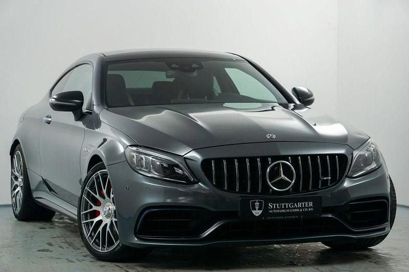 Selenitgrau metalliclack (metallic) Gebraucht 2019 Mercedes C63S AMG AMG Coupé | 56.990 € (Superpreis) - Bild 1/4