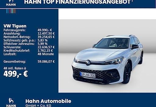 Gebraucht VW Tiguan R-line 204 PS (150 kW) 2025 Weiß SUV