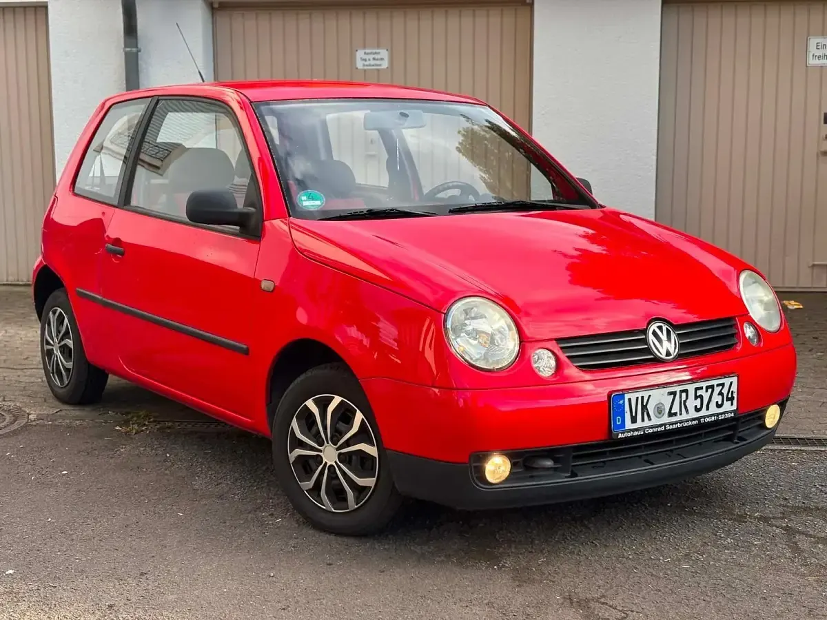 Gebraucht VW Lupo 50 PS (36 kW) 2000 Rot Kleinwagen