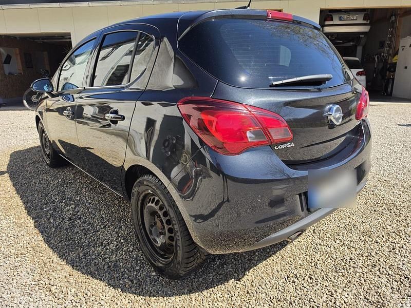 Gebraucht Opel Corsa Edition 101 PS (74 kW) 2016 Schwarz Kleinwagen