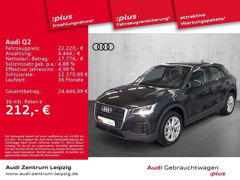 Gebraucht Audi Q2 Comfort 150 PS (110 kW) 2023 Manhattangrau metallic SUV
