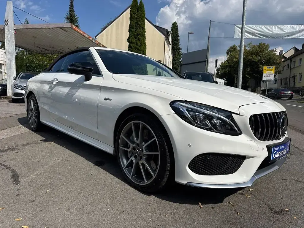 Gebraucht Mercedes C43 AMG AMG 367 PS (269 kW) 2018 Weiß Cabrio