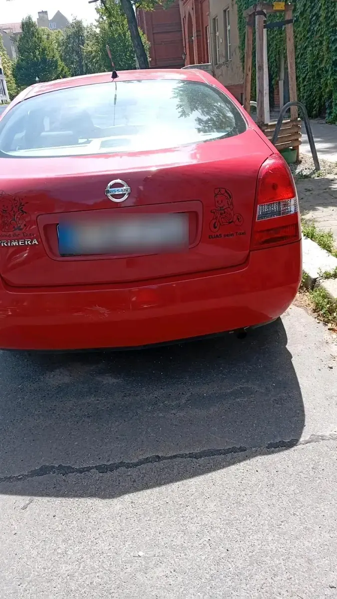 Gebraucht Nissan Primera 130 PS (95 kW) 2002 Rot Kleinwagen