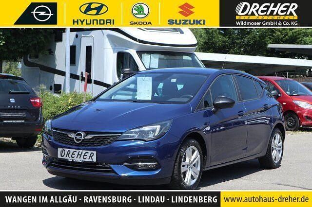 Nautic blau Gebraucht 2021 Opel Astra Edition Limousine | 13.450 € (Fairer Preis) - Bild 1/3
