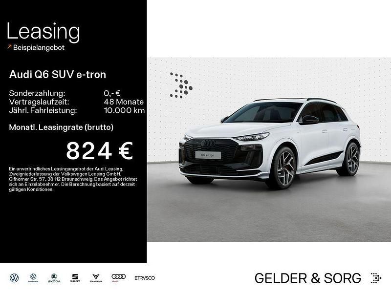 Neu Audi Q6 e-tron S-Line 314 kW (428 PS) 2026 Weiß SUV