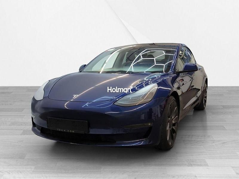 Gebraucht Tesla Model 3 Performance 377 kW (513 PS) 2021 Blau Limousine