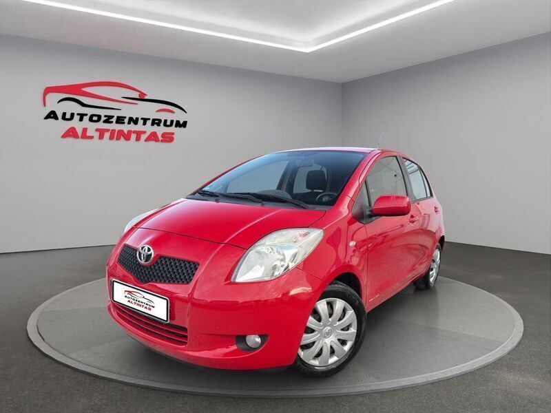 Rot Gebraucht 2007 Toyota Yaris Limousine | 3.970 € (Fairer Preis) - Bild 1/4