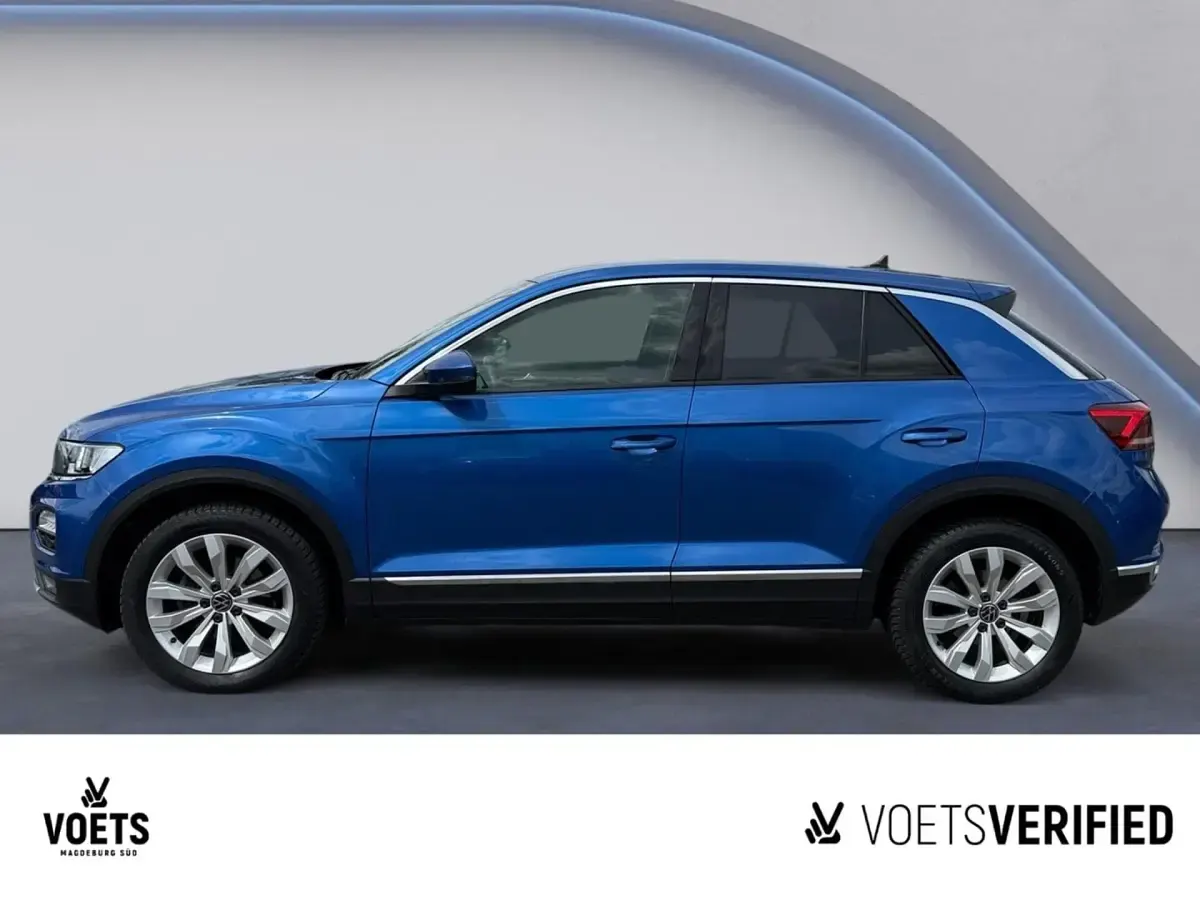 Gebraucht VW T-Roc Sportline 150 PS (110 kW) 2020 Blau SUV