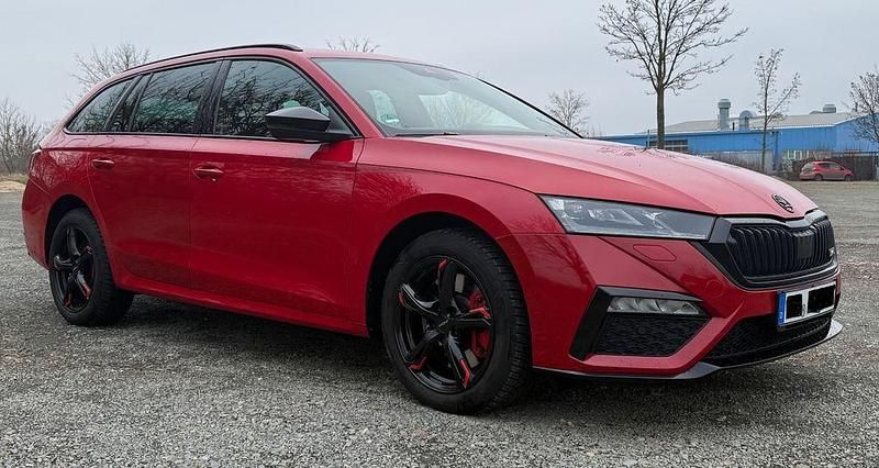 Gebraucht Skoda Octavia RS 245 PS (180 kW) 2021 Rot Kombi