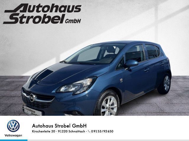 Blau Gebraucht 2017 Opel Corsa Active Limousine | 8.990 € (Fairer Preis) - Bild 1/3