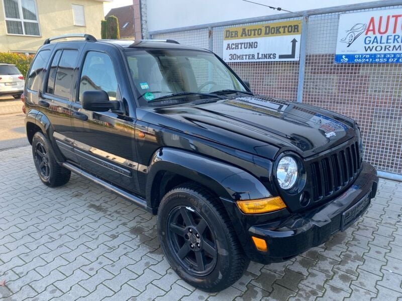 Schwarz Gebraucht 2007 Jeep Cherokee Limited SUV | 3.600 € (Superpreis) - Bild 1/4