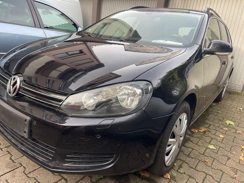 Schwarz Gebraucht 2010 VW Golf VI Comfortline Kombi | 2.500 € (Fairer Preis) - Bild 1/4