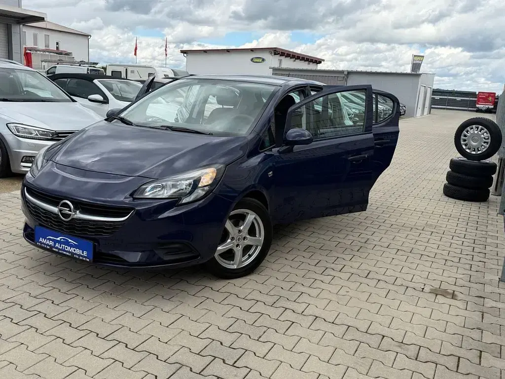 Gebraucht Opel Corsa Selection 69 PS (50 kW) 2016 Blau Kleinwagen