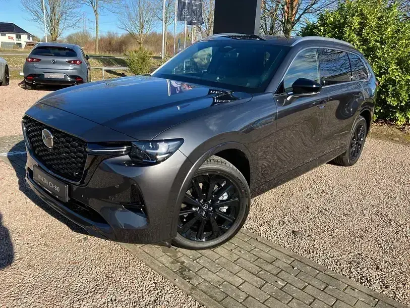 Gebraucht Mazda CX-80 Homura-Line 254 PS (186 kW) 2025 Jet black SUV