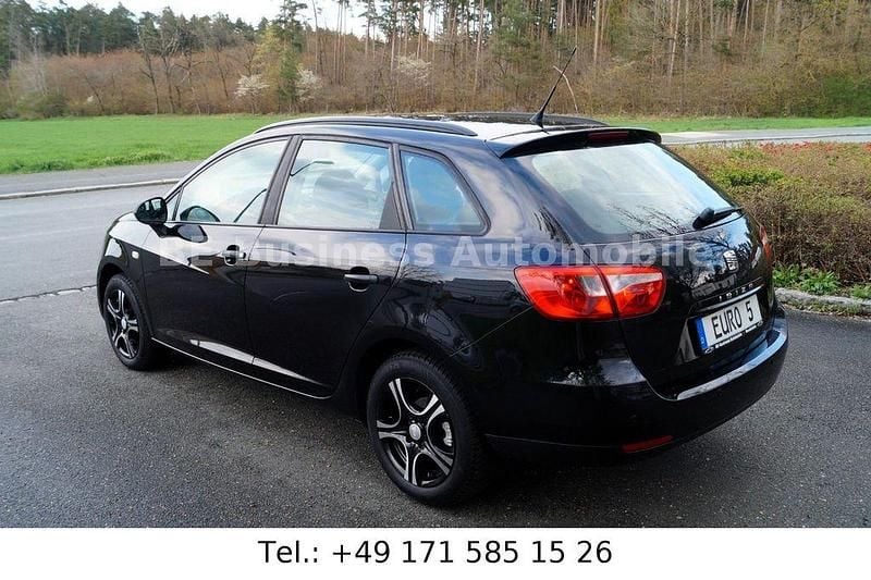 Second-hand Seat Ibiza Reference 86 CP (63 kW) 2014 Negru Berlinǎ