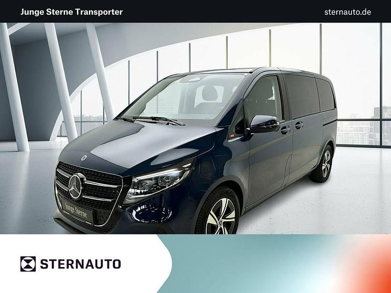 Stahlblau Gebraucht 2024 Mercedes V220 Style Van / Kleinbus | 58.950 € (Teuer) - Bild 1/4