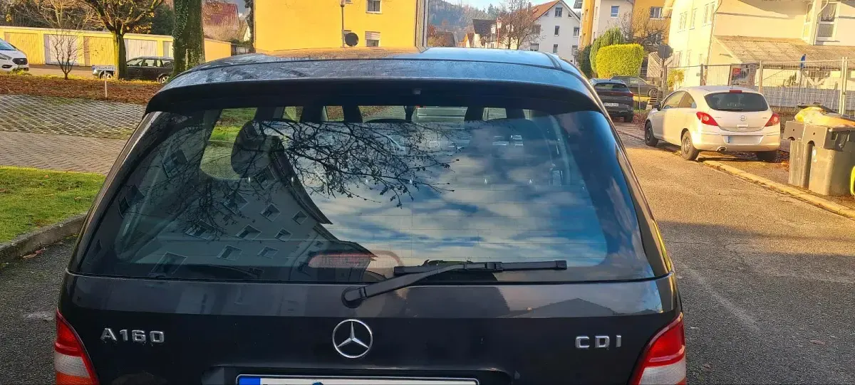 Gebraucht Mercedes A160 78 PS (57 kW) 2000 Schwarz Kleinwagen