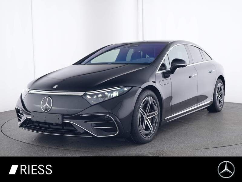 Schwarz Gebraucht 2023 Mercedes EQS580 AMG Line Premium Plus Limousine | 72.900 € (Fairer Preis) - Bild 1/4