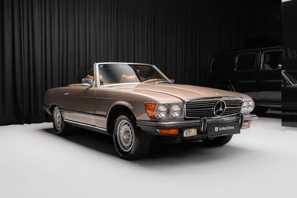 Gebraucht Mercedes SL450 224 PS (164 kW) 1972 Braun Cabrio