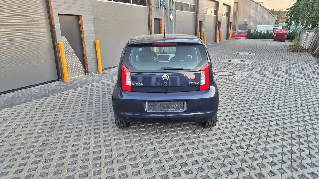 Gebraucht Skoda Citigo 60 PS (44 kW) 2015 Blau Kleinwagen