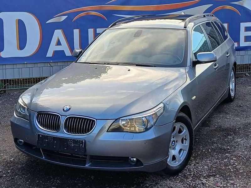 Grau Gebraucht 2007 BMW 523 Advantage Kombi | 3.990 € (Guter Preis) - Bild 1/4