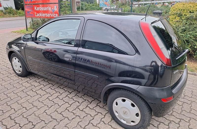 Gebraucht Opel Corsa 75 PS (55 kW) 2002 Schwarz Kleinwagen