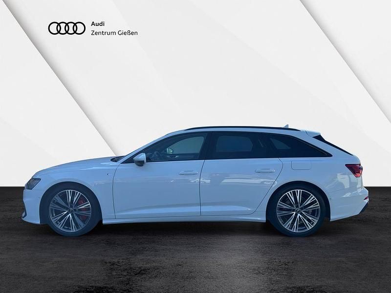 Gebraucht Audi A6 S-Line 367 PS (269 kW) 2022 Gletscherweiß metallic (metallic) Kombi