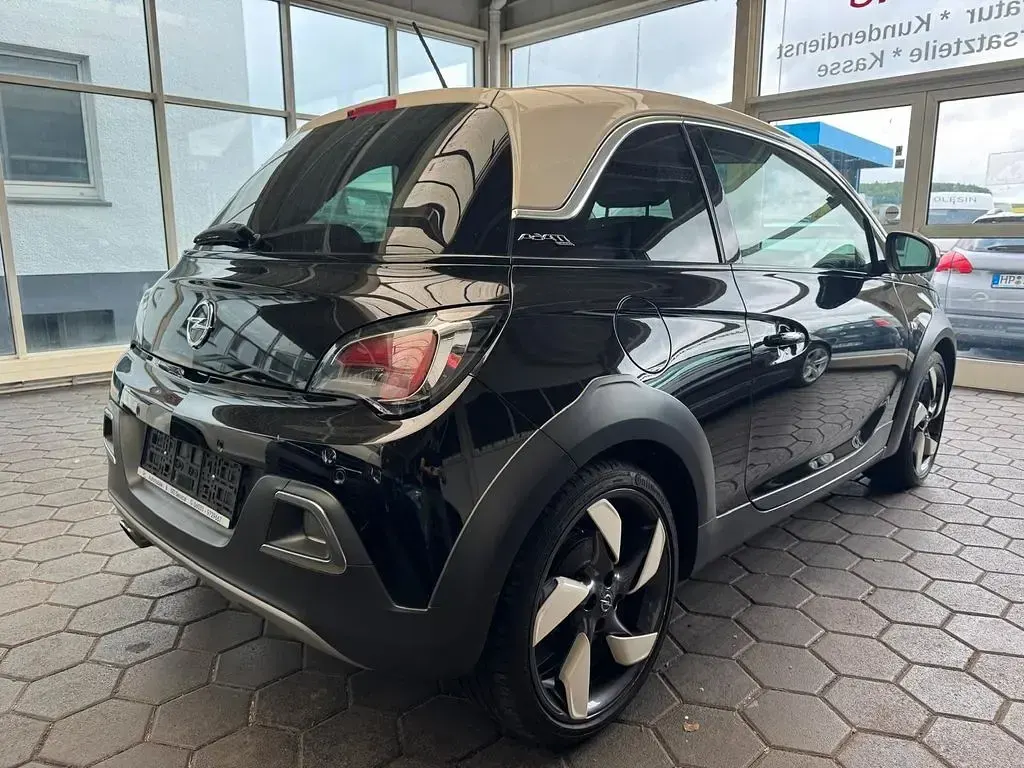 Gebraucht Opel Adam Rocks Rocks 101 PS (74 kW) 2019 Schwarz Kleinwagen