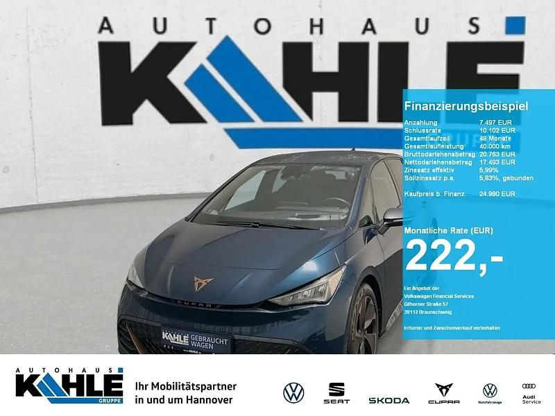 Blau Gebraucht 2022 Cupra Born Kleinwagen | 24.990 € (Fairer Preis) - Bild 1/4