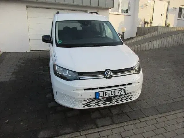 Gebraucht VW Caddy Maxi Life 122 PS (89 kW) 2021 Weiß Van / Kleinbus