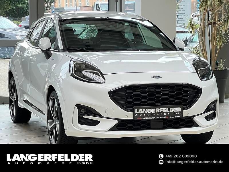 Frostweiß frostweiß Gebraucht 2021 Ford Puma Gen-E ST-Line X SUV | 17.999 € - Bild 1/4
