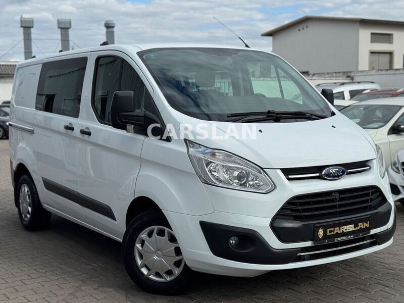 Weiß Gebraucht 2017 Ford Transit Custom Van / Kleinbus | 17.998 € (Fairer Preis) - Bild 1/4