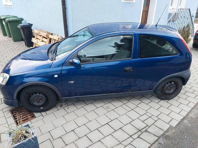 Gebraucht Opel Corsa Njoy 58 PS (42 kW) 2003 Blau Kleinwagen