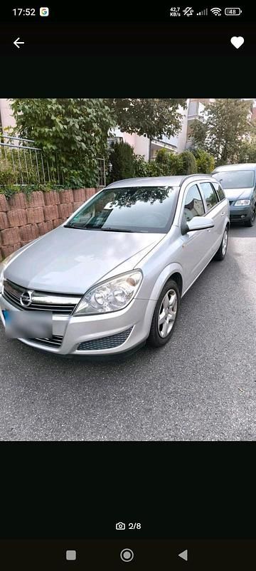 Gebraucht Opel Astra 110 PS (80 kW) 2008 Silber Kombi