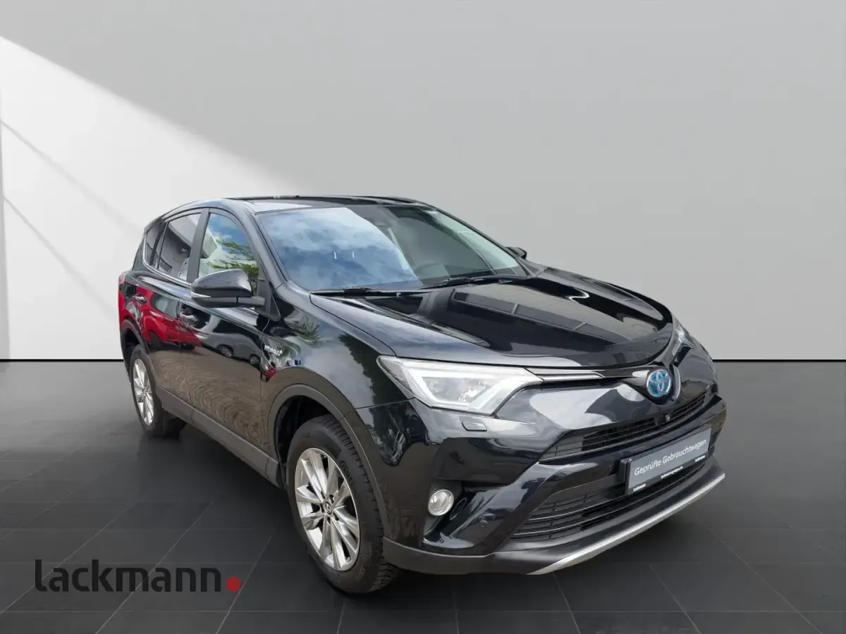 Gebraucht Toyota RAV4 Hybrid Executive 197 PS (144 kW) 2017 Schwarz SUV