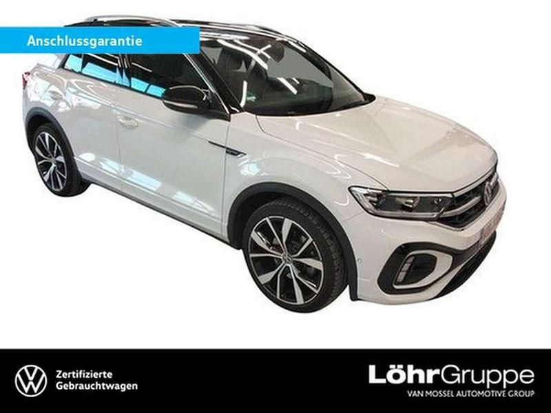 Pure white Gebraucht 2024 VW T-Roc R-line SUV | 33.980 € (Teuer) - Bild 1/3