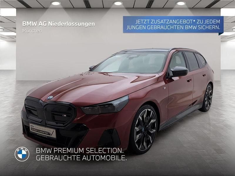 Rot Gebraucht 2024 BMW i5 Comfort Edition Limousine | 82.408 € - Bild 1/2