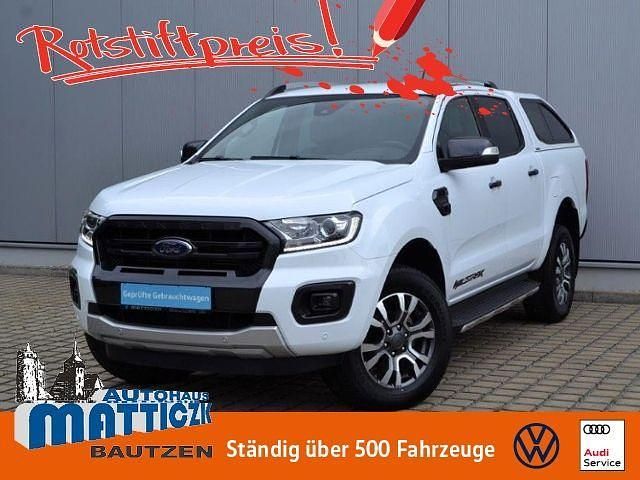 Frost weiß Gebraucht 2020 Ford Ranger Wildtrack Abholung | 32.859 € (Guter Preis) - Bild 1/4