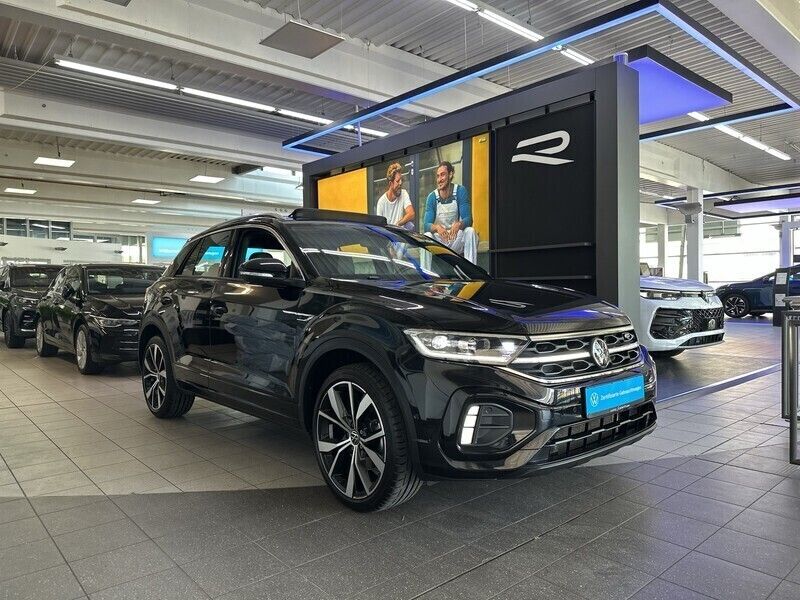 Gebraucht VW T-Roc R-line 150 PS (110 kW) 2023 Deep black perleffekt SUV