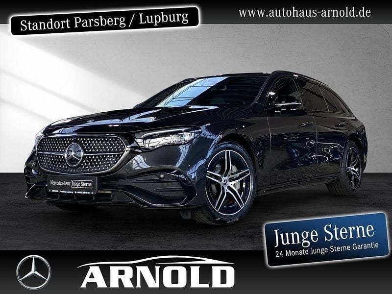 Grau (graphitgrau) Gebraucht 2024 Mercedes E300 AMG line Kombi | 50.850 € (Fairer Preis) - Bild 1/4