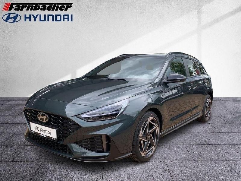 Cypress green / mic Neu 2025 Hyundai i30 N Line Kombi | 29.929 € (Fairer Preis) - Bild 1/4