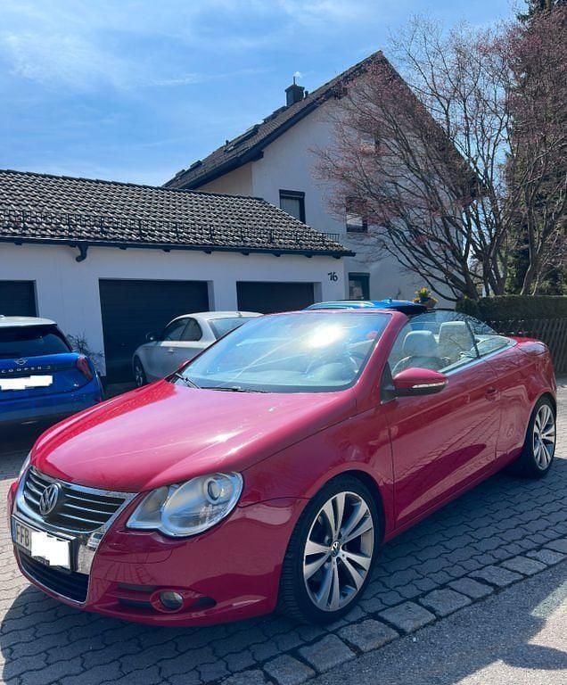 Gebraucht VW Eos Individual 250 PS (183 kW) 2008 Rot Cabrio