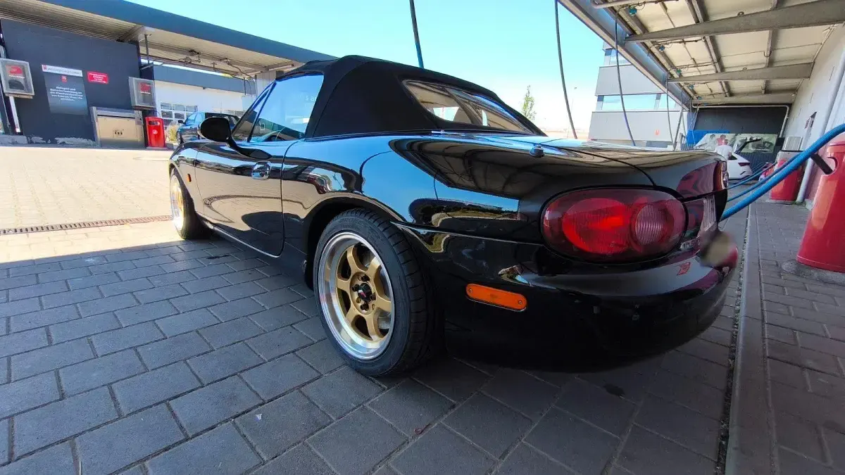 Gebraucht Mazda MX5 146 PS (107 kW) 2005 Schwarz Cabrio